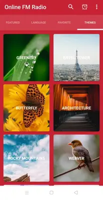 Online FM Radio android App screenshot 0