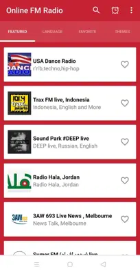 Online FM Radio android App screenshot 7